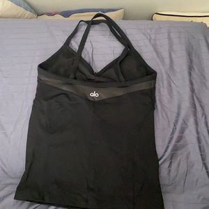 ALO cross back workout shirt
